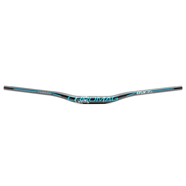 Chromag Fubars OSX 35 MTB Handlebar Diameter: 35mm 800mm Rise: 25mm Blue