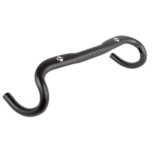 M-Wave, RG F12, Drop Handlebar, Diameter: 31.8mm, 440mm, Drop: 130mm, Reach: 65mm, Black