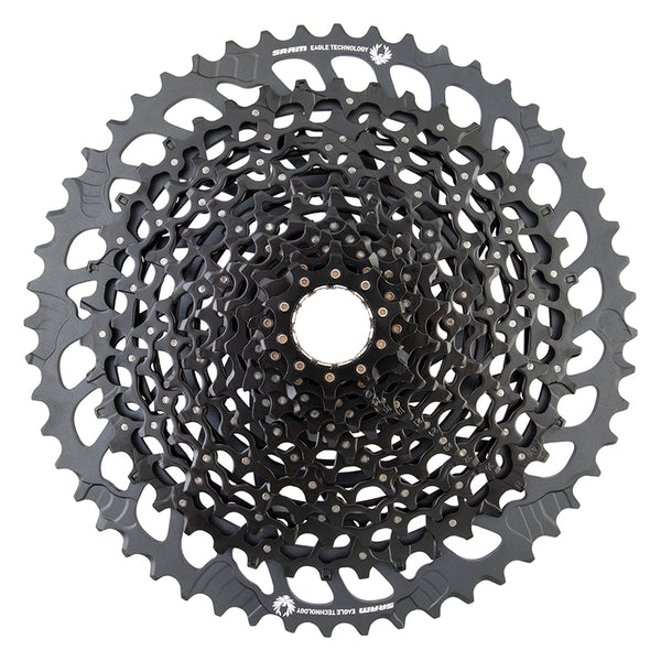 SRAM GX Eagle XG-1275 Cassette - 12-Speed 10-52t Black For XD Driver Body