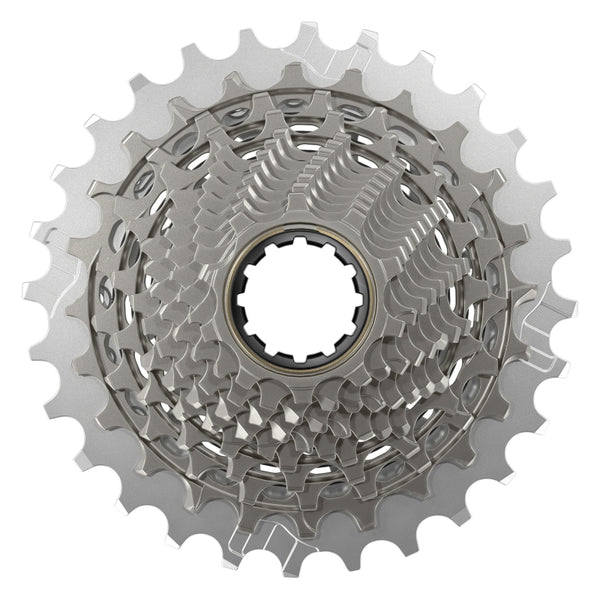 SRAM RED XG-1290 Cassette - 12-Speed 10-28t For XDR Driver Body Silver E1