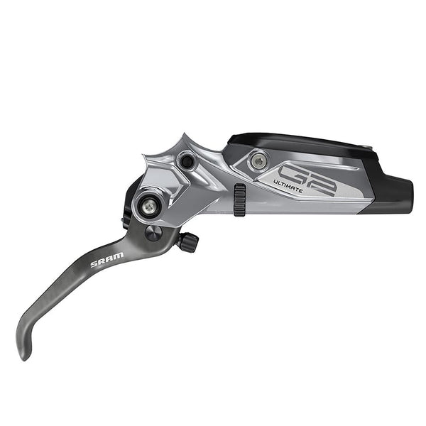 SRAM G2 Ultimate Disc Brake Lever Assembly - Carbon Lever Polar Grey Anodized A2