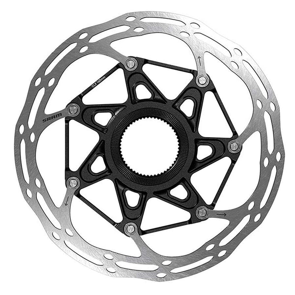 SRAM CenterLine X Disc Brake Rotor - 160mm Center Lock Silver/Black