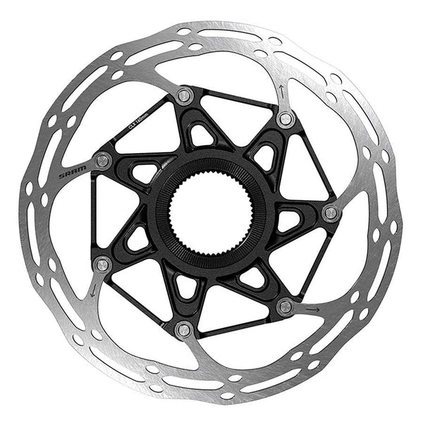 SRAM CenterLine X Disc Brake Rotor - 180mm Center Lock Silver/Black