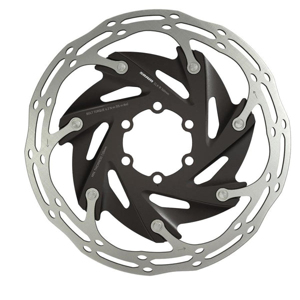 SRAM CenterLine XR Disc Brake Rotor - 140mm 6-Bolt Silver/Black