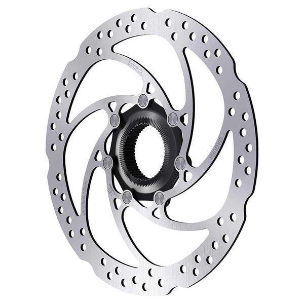 Magura Storm CL Disc Brake Rotor - 180mm Center Lock For Thru-Axle Hub Silver