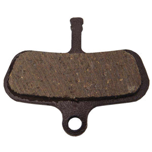 Code 2007-2010, Disc brake pads, Organic (Quiet), Steel back plate, pair