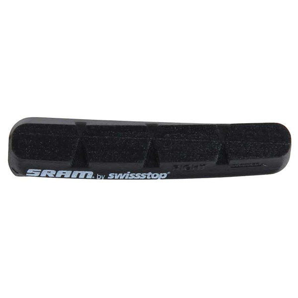 SRAM Road Brake Pad Inserts Black for Alloy Rims by SwissStop Pair