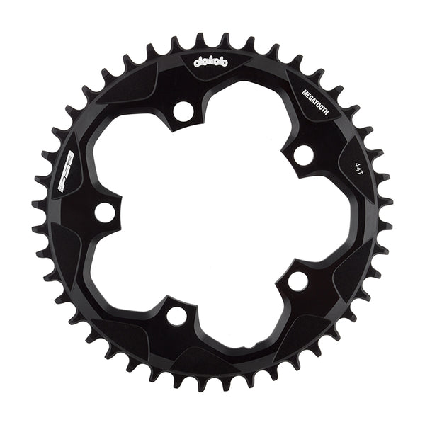 Full Speed Ahead Super Road Megatooth Chainring - 44t 110mm BCD 5-Bolt Aluminum For 1x11-Speed BLK