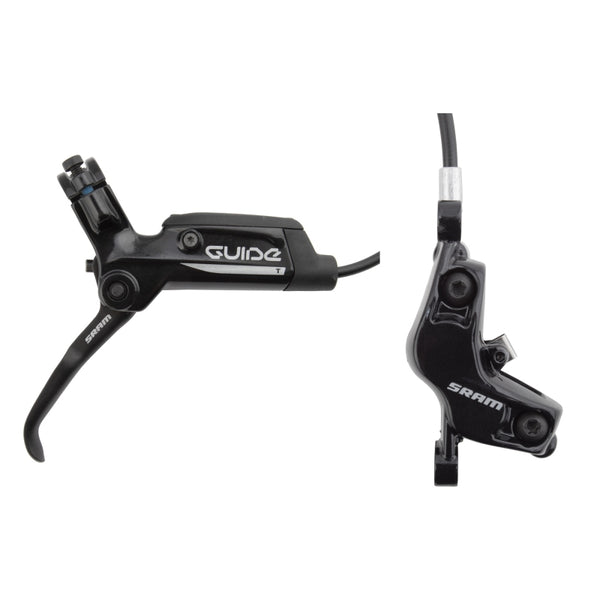 SRAM Guide T Disc Brake and Lever - Front Hydraulic Post Mount Black A1