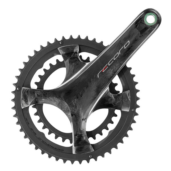 Campagnolo Record Crankset - 172.5mm 12-Speed 50/34t 112/146 Asymmetric BCD Campagnolo Ultra-Torque Spindle Interface Carbon