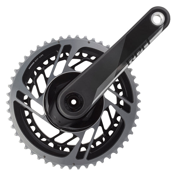 SRAM Red AXS Crankset Speed: 12 Spindle: 28.99mm BCD: Direct Mount 50/37 DUB 175mm Black Road