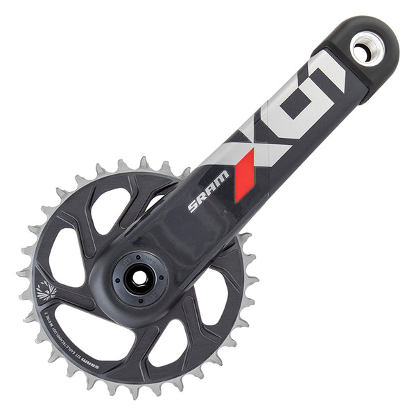 SRAM X01 Eagle DUB C3 Crankset Speed: 11/12 Spindle: 28.99mm BCD: Direct Mount 32 DUB 175mm Red Boost