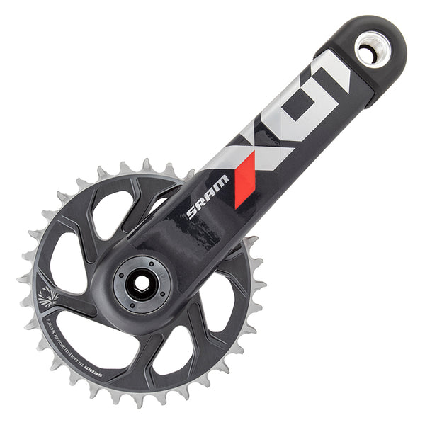 SRAM X01 Eagle DUB C3 Crankset Speed: 11/12 Spindle: 28.99mm BCD: Direct Mount 32 DUB 170mm Red MTB