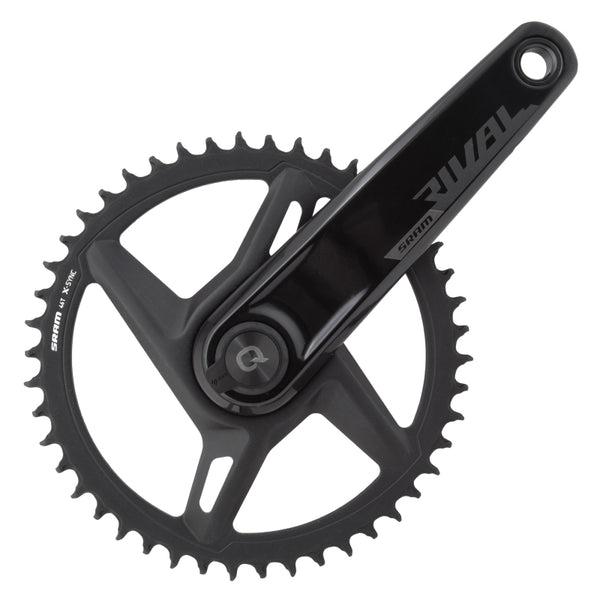 SRAM Rival 1 AXS Wide Power Meter Crankset - 170mm 12-Speed 46t 8-Bolt Direct Mount DUB Spindle Interface BLK D1