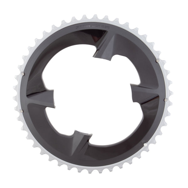 SRAM Rival 2x12-Speed Outer Chainring - 46t 107 BCD BLK For use 33t Inner