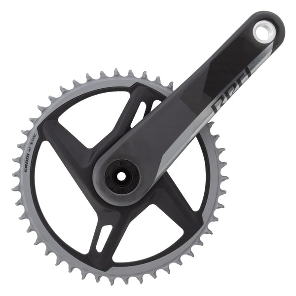 SRAM RED 1 AXS Crankset - 175mm 12-Speed 46t 8-Bolt Direct Mount DUB Spindle Interface Natural Carbon D1