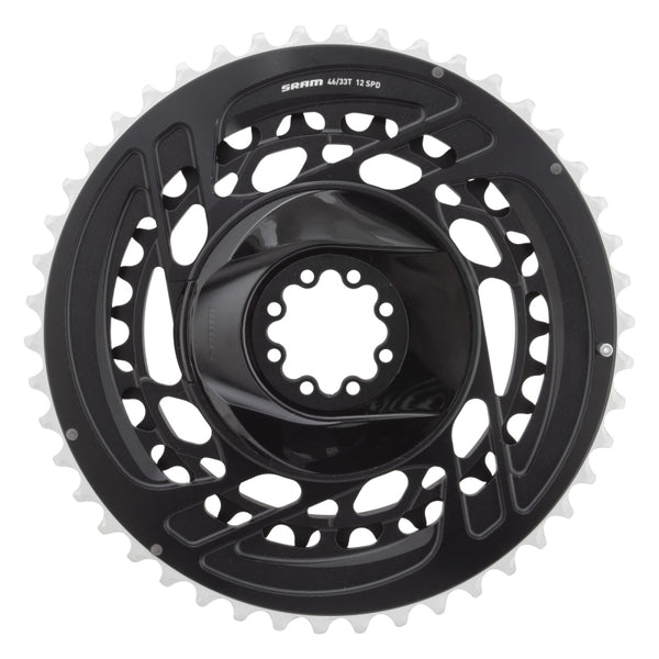 SRAM Force 2x Chainring Kit - 46/33t 2x12-Speed 8-Bolt Direct Mount Black D2