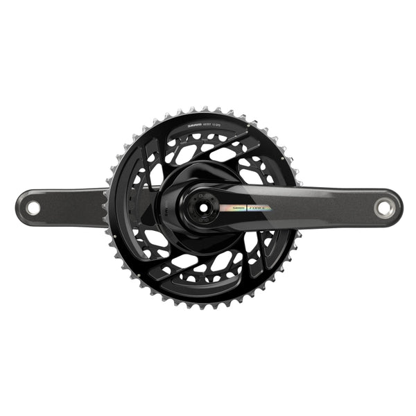 SRAM Force Crankset - 172.5mm 2x 12-Speed 48/35t Direct Mount DUB Spindle Interface Iridescent Gray D2