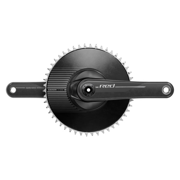 SRAM RED 1 Crankset - 170mm 12-Speed 50t Aero Chainring 8-Bolt Direct Mount DUB Spindle Interface Natural Carbon E1