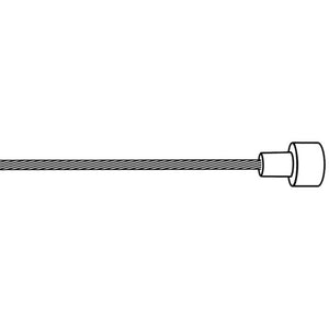 Promax, 1.5mm x2000mm, Box 100, Road, Brake Cable, 1.5mm, 2000mm, Stainless Steel, Coating: Pre-lubed, 100pcs