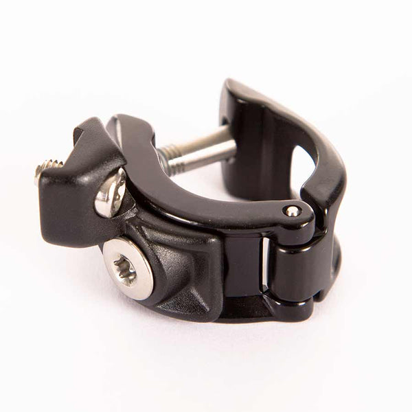 SRAM MatchMaker X Cockpit Clamp - Left Black With Ti Bolts