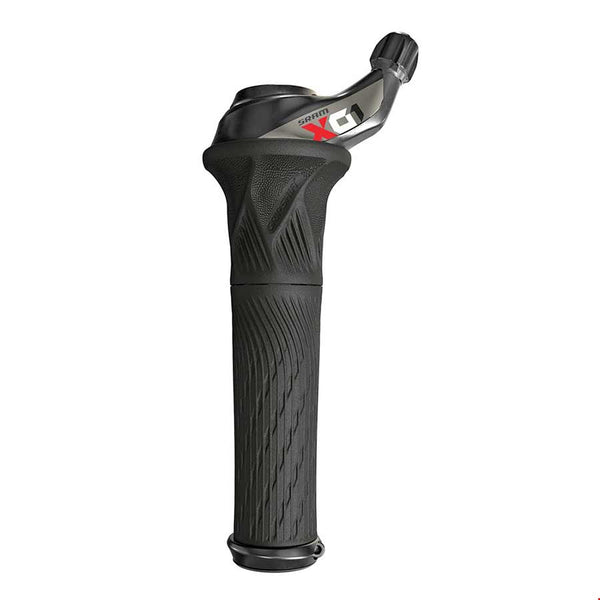 SRAM X01 Eagle 12-Speed GripShift Shifter Discrete Clamp BLK Red Logo