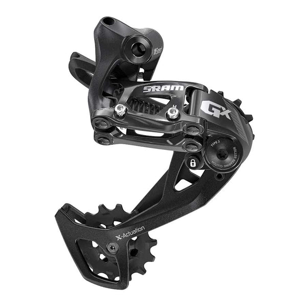 SRAM GX Rear Derailleur - 11 Speed Medium Cage Black 2x With Clutch