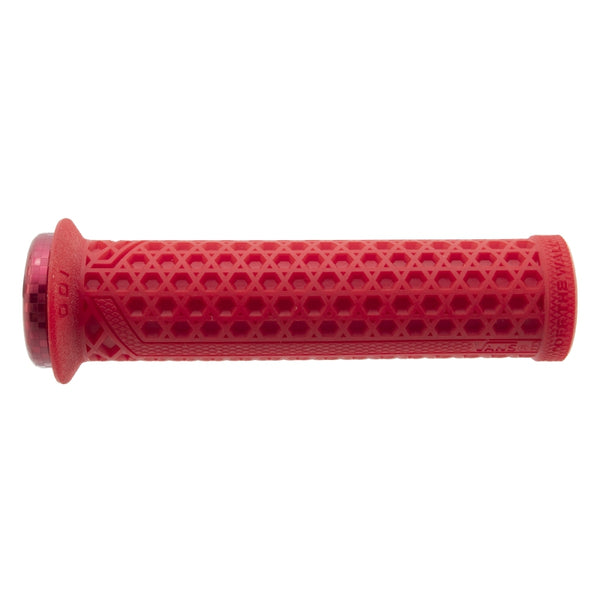 ODI Vans V2.1 Grips - White/Red/Red Lock-On