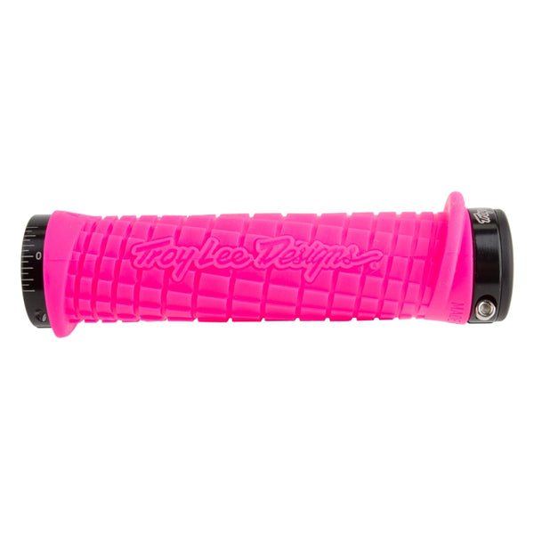 ODI Troy Lee Grips - Pink Lock-On