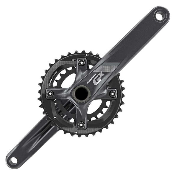 SRAM GX 1000 Crankset - 170mm 10-Speed 36/22t 104/64 BCD GXP Spindle Interface BLK