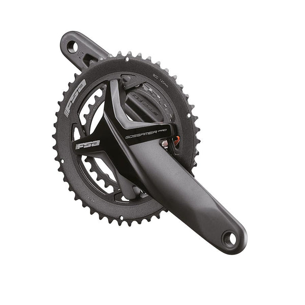 Full Speed Ahead Gossamer Pro BB386EVO Crankset - 172.5mm 11/12-Speed 50/34t 120/90 BCD 386 EVO Spindle Interface BLK