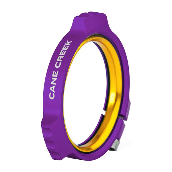 Cane Creek Alloy Preload Collar and Ti Bolt- Purple