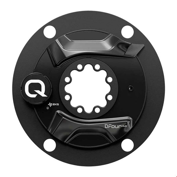 Quarq DFour AXS DUB Power Meter Spider - 110 BCD 8-Bolt Crank Interface BLK