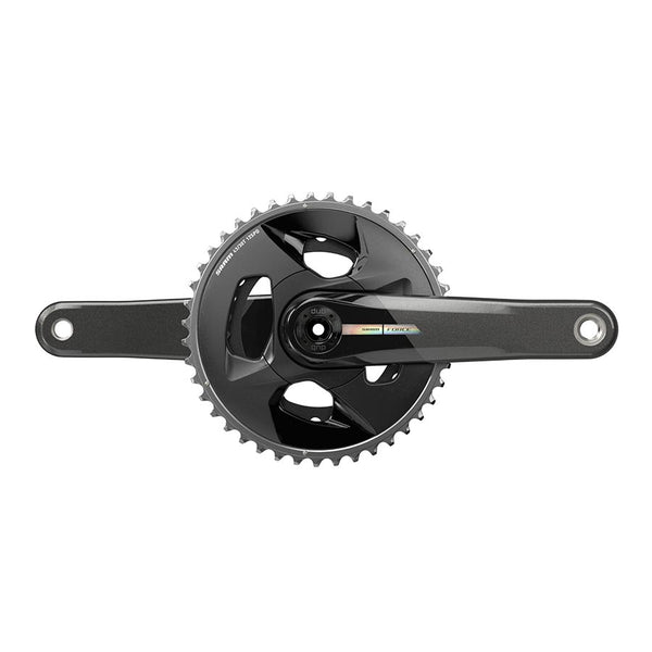 SRAM Force Wide Crankset - 167.5mm 2x 12-Speed 43/30t 94 BCD DUB Spindle Interface Iridescent Gray D2