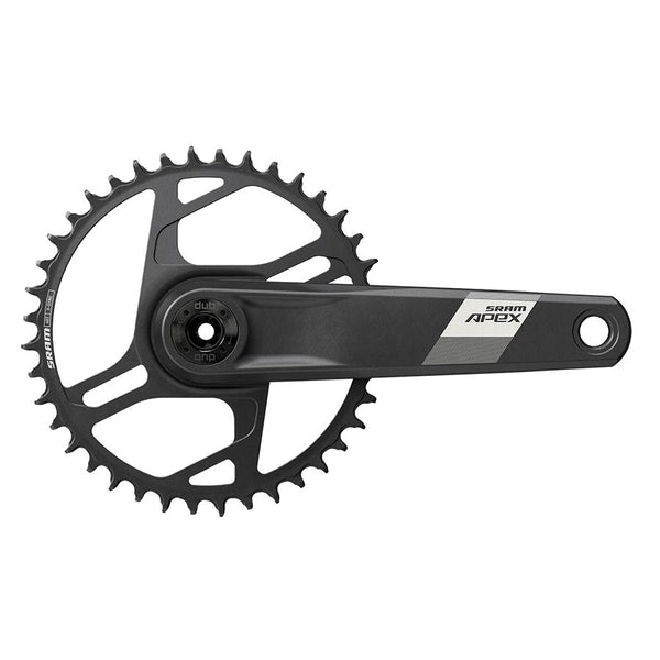 SRAM Apex 1 Wide Crankset - 165mm 12-Speed 40t Direct Mount DUB Spindle Interface BLK D1