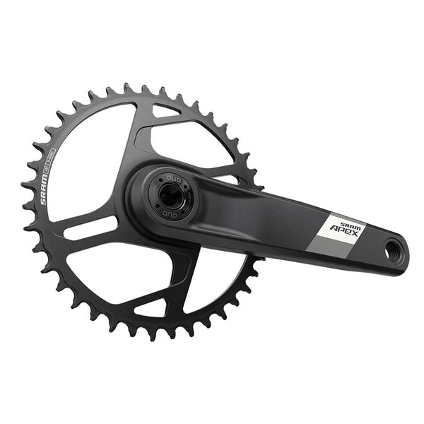 SRAM Apex 1 Wide Crankset - 170mm 12-Speed 40t Direct Mount DUB Spindle Interface BLK D1