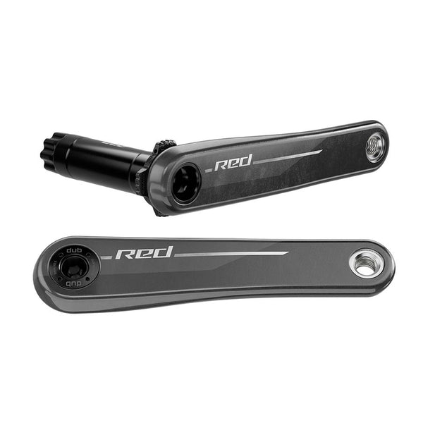 SRAM RED 1x XPLR Wide Crank Arm Assembly - 167.5mm 13-Speed 8-Bolt Direct Mount DUB Spindle Natural Carbon E1