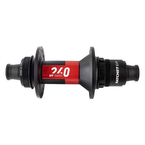 DT Swiss 240 EXP Rear Hub - 12 x 148mm Center-Lock XD Black/Red 28H 36pt