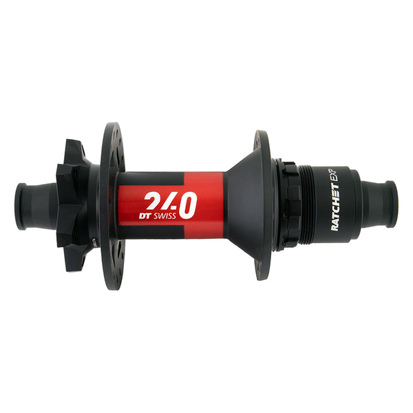 DT Swiss 240 EXP Rear Hub - 12 x 148mm 6-Bolt XD Black/Red 32H 54pt