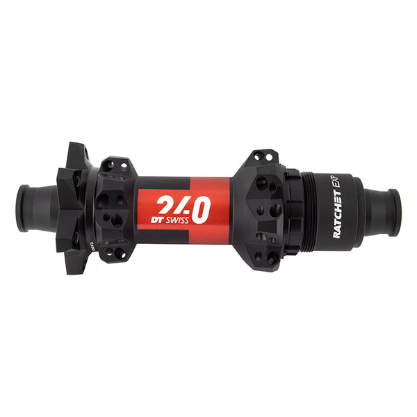 DT Swiss 240 EXP Rear Hub - 12 x 148mm 6-Bolt XD Black/Red 28H 36pt