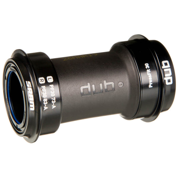 SRAM DUB PressFit30 Bottom Bracket - PF30A 73mm Road Black