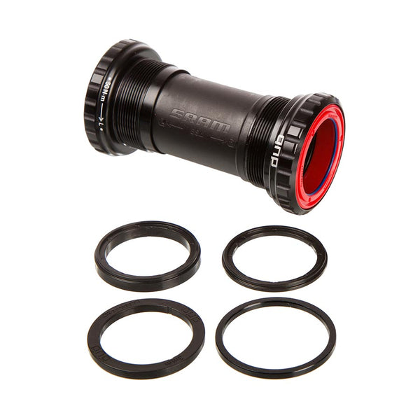 SRAM DUB Wide English Ceramic Bottom Bracket - English/BSA  68/73mm 73 Road-Wide BLK