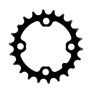 Truvativ, 22T, 9 sp, BCD 64mm, 4-Bolt, Inner Chainring, For MTB triple, Steel, Black, 11.6215.064.000