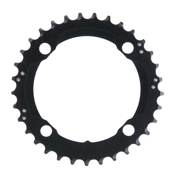 SRAM, 33T, 10 sp, BCD 104mm, 4-Bolt, Middle Chainring, For 22/33/44, Aluminum, Black, 11.6215.188.290