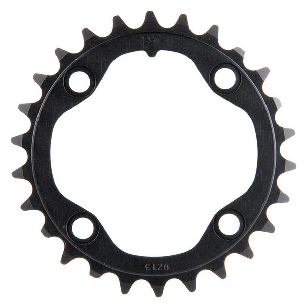 SRAM, 26T, 10 sp, BCD 80mm, 4-Bolt, All 26/39, Inner Chainring, For MTB double, Aluminum, Black, 11.6215.188.310