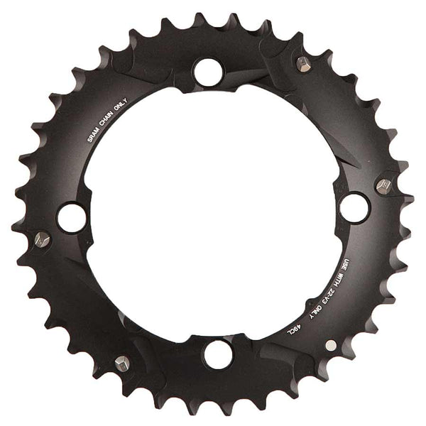 SRAM/Truvativ X0 X9 36T 104mm BCD 10 Speed GXP Chainring Long Over-shift Pin Use 22T