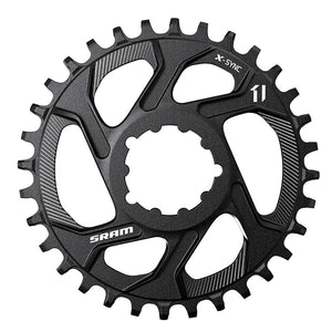 26T, 11sp, Direct Mount 6mm, Chainring, For single speed, Aluminum, Black