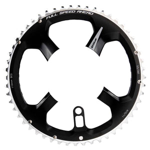 FSA, K-Force Super ABS Road, 53T Chainring, Alloy, Black, Shimano 10/11p., BCD: 110mm, For FSA ABS cranksets only