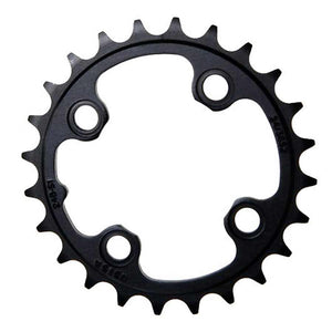 SRAM, 24T Chainring, 11sp, BCD: 64, Aluminum, Black