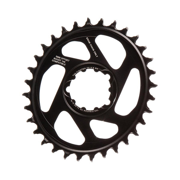 SRAM X-Sync 2 Eagle Direct Mount Oval Chainring - 32 Tooth 3mm Boost Offset 12-Speed BLK